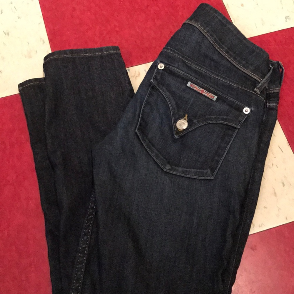 Hudson Collin Skinny Crop Jeans